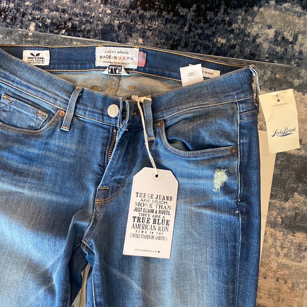 Lucky Brand Charlie Skinny Jeans
